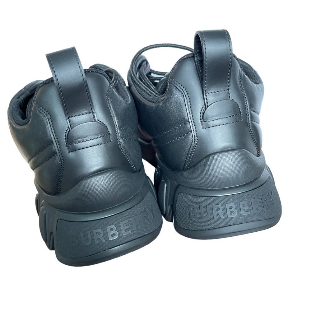 Burberry Men's‎ TNR Classic Quilted Leather Sneaker Black, Size 45 - Picture 7 of 16